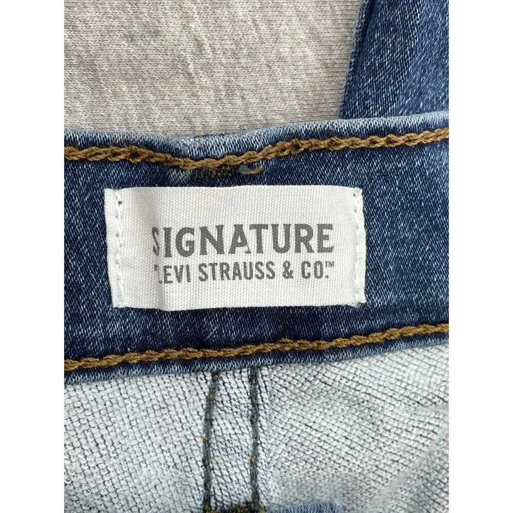 Levi's‎ Jeans Mens 30 x 30 Blue Signature Cotton Blend Stretch Straight Leg